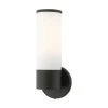 Lindale 1 Light Black ADA Single Sconce by Livex Lighting