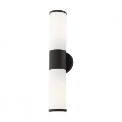 Lindale 2 Light Black ADA Vanity Sconce by Livex Lighting 22 Lindale 2 Light Black ADA Vanity Sconce by Livex Lighting -Livex Lighting shop black livex lighting vanity lighting 16562 04 4f 1000