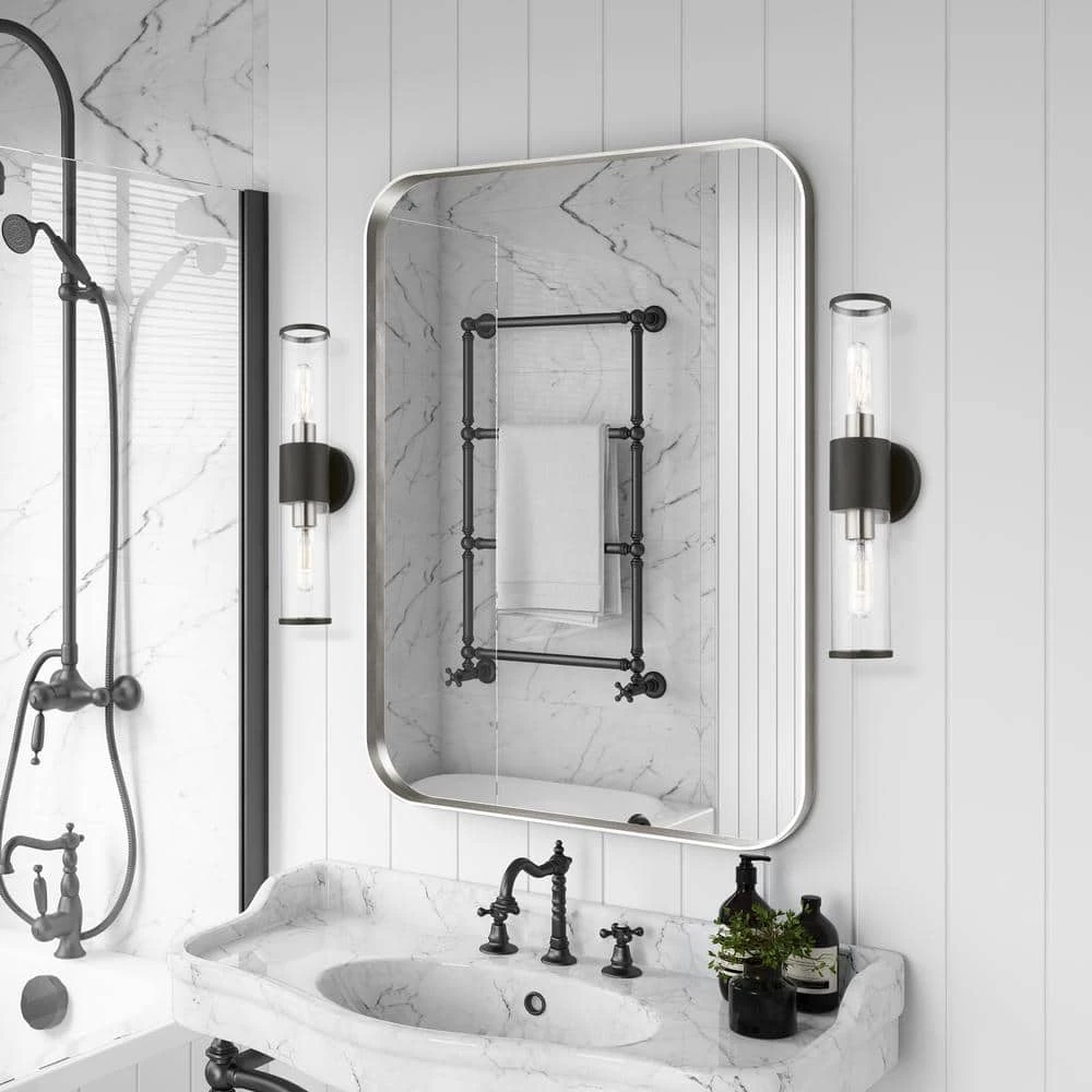 Banca 4.25 in. 2 Light Black Wall Sconce by Livex Lighting 4 Banca 4.25 in. 2 Light Black Wall Sconce by Livex Lighting - Image 4