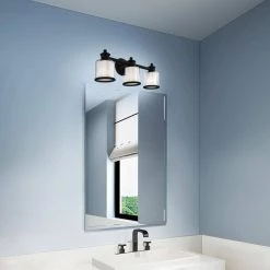 Middlebush 3 Light Black Vanity Sconce by Livex Lighting -Livex Lighting shop black livex lighting vanity lighting 40213 04 1d 1000