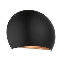Piedmont 1-Light Black Wall Sconce by Livex Lighting -Livex Lighting shop black livex lighting vanity lighting 40802 04 44 1000
