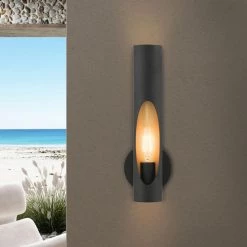 Novato 5.125 in. Black Sconce with Gold Accents by Livex Lighting -Livex Lighting shop black livex lighting vanity lighting 45891 04 1d 1000
