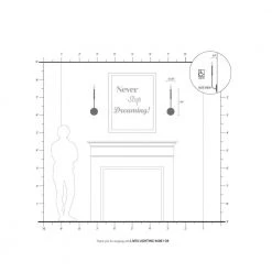 Clairmont 1 Light Black with Brushed Nickel Accents Sconce by Livex Lighting 13 Clairmont 1 Light Black with Brushed Nickel Accents Sconce by Livex Lighting -Livex Lighting shop black livex lighting vanity lighting 46061 04 66 1000