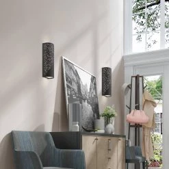 Noria 2 Light Black ADA Sconce by Livex Lighting -Livex Lighting shop black livex lighting vanity lighting 46251 04 1d 1000