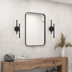 Soho 5.125 in. 4-Light Black ADA Sconce by Livex Lighting -Livex Lighting shop black livex lighting vanity lighting 46771 04 1d 1000