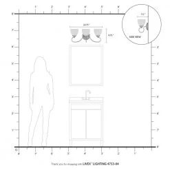 Brookside 3 Light Black Bath Vanity by Livex Lighting 11 Brookside 3 Light Black Bath Vanity by Livex Lighting -Livex Lighting shop black livex lighting vanity lighting 4753 04 77 1000