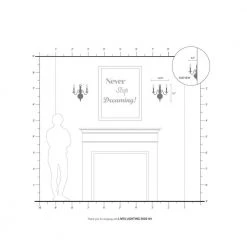 Williamsburg 2 Light Black Sconce by Livex Lighting -Livex Lighting shop black livex lighting vanity lighting 5002 04 66 1000