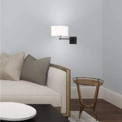 Swing Arm Wall Lamps 1 Light Black Swing Arm Wall Lamp by Livex Lighting -Livex Lighting shop black livex lighting wall lamps 40036 04 1d 1000