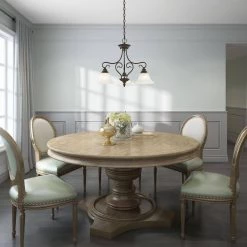 Coronado 3 Light Bronze Convertible Dinette Chandelier/Ceiling Mount by Livex Lighting -Livex Lighting shop bronze livex lighting chandeliers 6133 07 77 1000