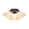 Wynnewood 3 Light Bronze Flush Mount by Livex Lighting