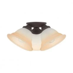 Wynnewood 3 Light Bronze Flush Mount by Livex Lighting 20 Wynnewood 3 Light Bronze Flush Mount by Livex Lighting -Livex Lighting shop bronze livex lighting flush mount lights 40729 07 c3 1000