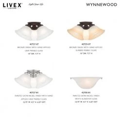 Wynnewood 3 Light Bronze Flush Mount by Livex Lighting 25 Wynnewood 3 Light Bronze Flush Mount by Livex Lighting -Livex Lighting shop bronze livex lighting flush mount lights 40729 07 d4 1000