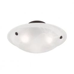Oasis 3 Light Bronze Flush Mount by Livex Lighting -Livex Lighting shop bronze livex lighting flush mount lights 4273 07 1f 1000