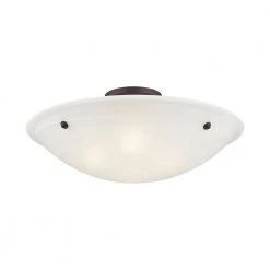 Oasis 4 Light Bronze Flush Mount by Livex Lighting -Livex Lighting shop bronze livex lighting flush mount lights 4275 07 44 1000