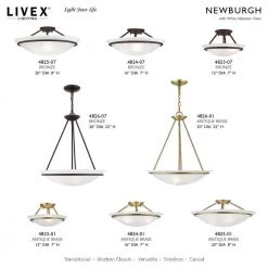 Newburgh 3 Light Bronze Semi Flush Mount by Livex Lighting 21 Newburgh 3 Light Bronze Semi Flush Mount by Livex Lighting -Livex Lighting shop bronze livex lighting flush mount lights 4824 07 d4 1000