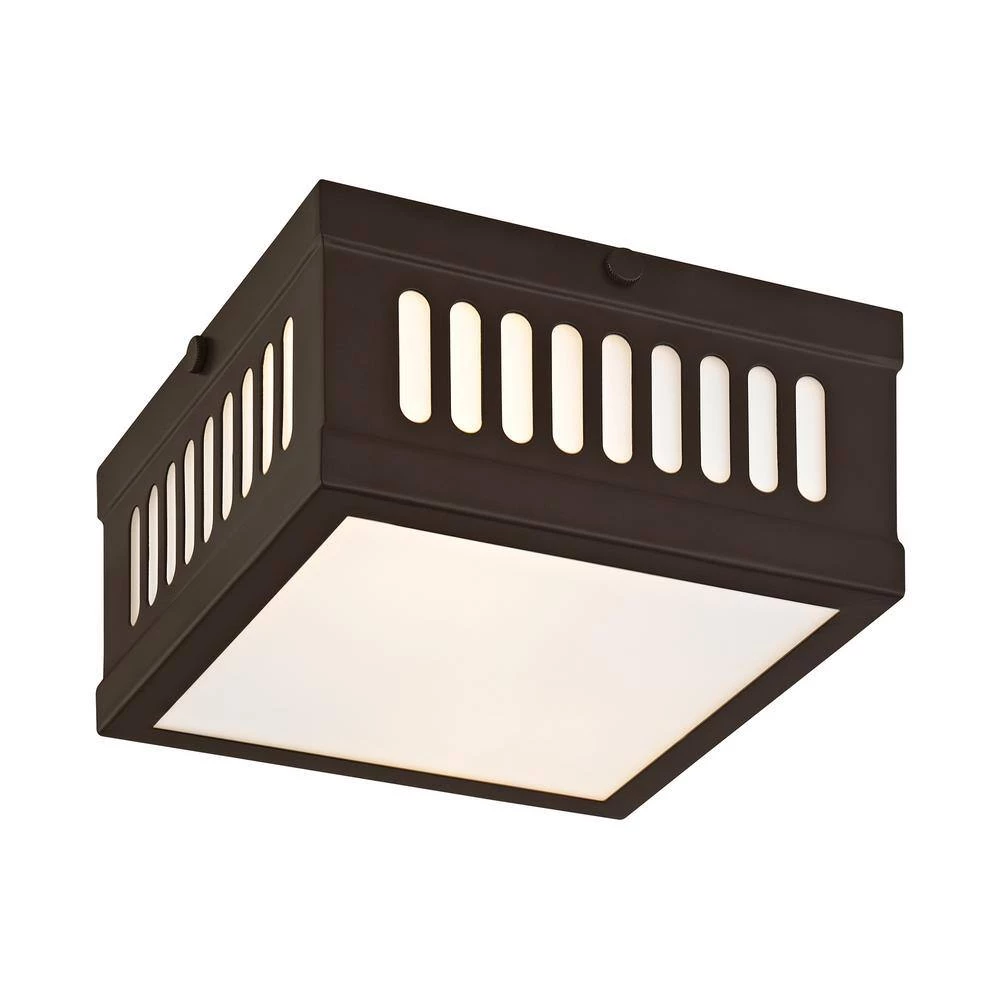 Prentice 2 Light Bronze Flush Mount by Livex Lighting 5 Prentice 2 Light Bronze Flush Mount by Livex Lighting - Image 5