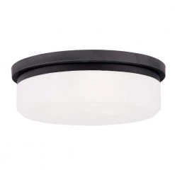 Stratus 3 Light Bronze Flush Mount or Wall Mount by Livex Lighting