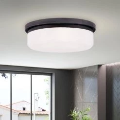 Stratus 3 Light Bronze Flush Mount or Wall Mount by Livex Lighting -Livex Lighting shop bronze livex lighting flush mount lights 7393 07 a0 1000