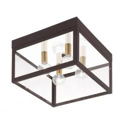 Nyack 4-Light Bronze Outdoor Ceiling Flush Mount by Livex Lighting 8 Nyack 4-Light Bronze Outdoor Ceiling Flush Mount by Livex Lighting -Livex Lighting shop bronze livex lighting outdoor flush mount lights 20589 07 1f 1000