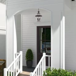 Monterey 3 Light Bronze Outdoor Pendant Lantern by Livex Lighting -Livex Lighting shop bronze livex lighting outdoor pendant lights 2355 07 1d 1000