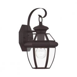 Monterey 1 Light Bronze Outdoor Wall Sconce by Livex Lighting