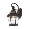 Georgetown 1 Light Bronze Outdoor Wall Sconce by Livex Lighting