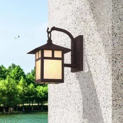 Montclair Mission 1 Light Bronze Outdoor Wall Sconce by Livex Lighting -Livex Lighting shop bronze livex lighting outdoor sconces 2131 07 76 1000