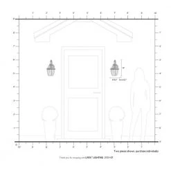 Monterey 1 Light Bronze Outdoor Wall Sconce by Livex Lighting -Livex Lighting shop bronze livex lighting outdoor sconces 2151 07 1d 1000