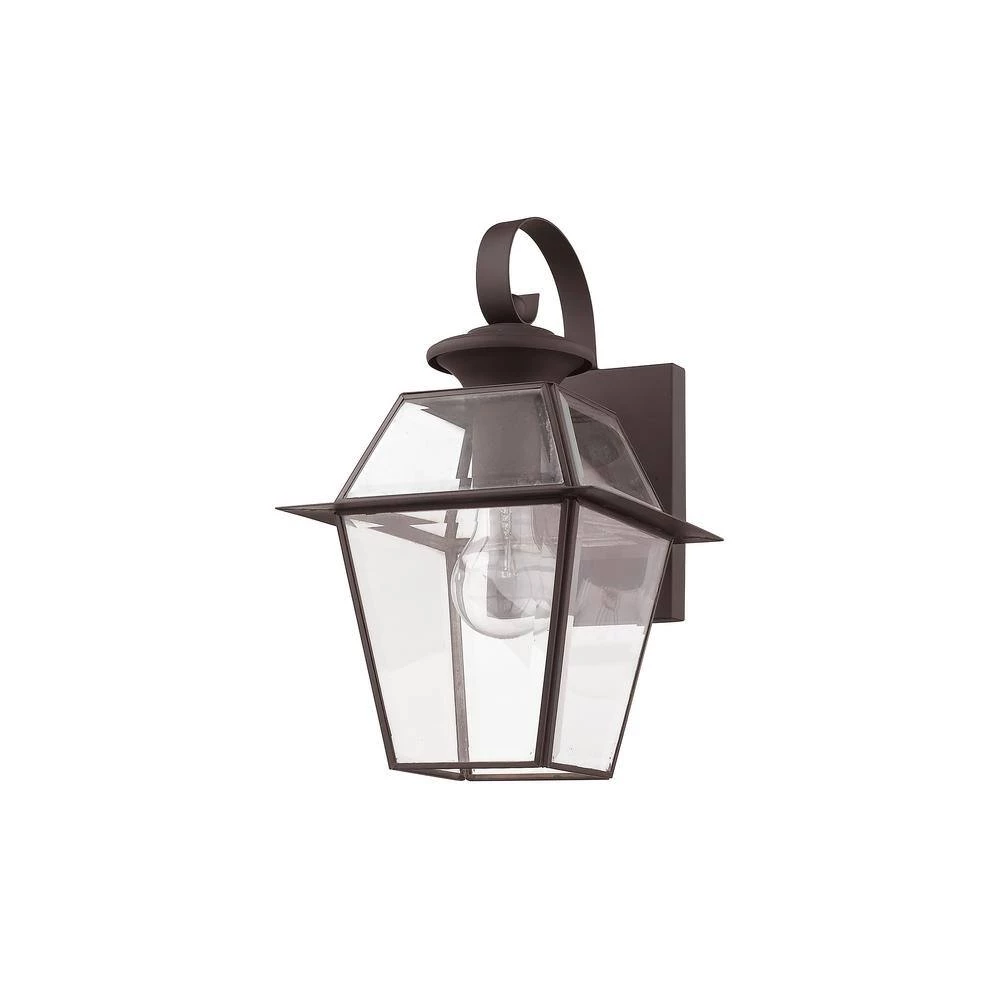 Westover 1 Light Bronze Outdoor Wall Sconce by Livex Lighting 5 Westover 1 Light Bronze Outdoor Wall Sconce by Livex Lighting - Image 5