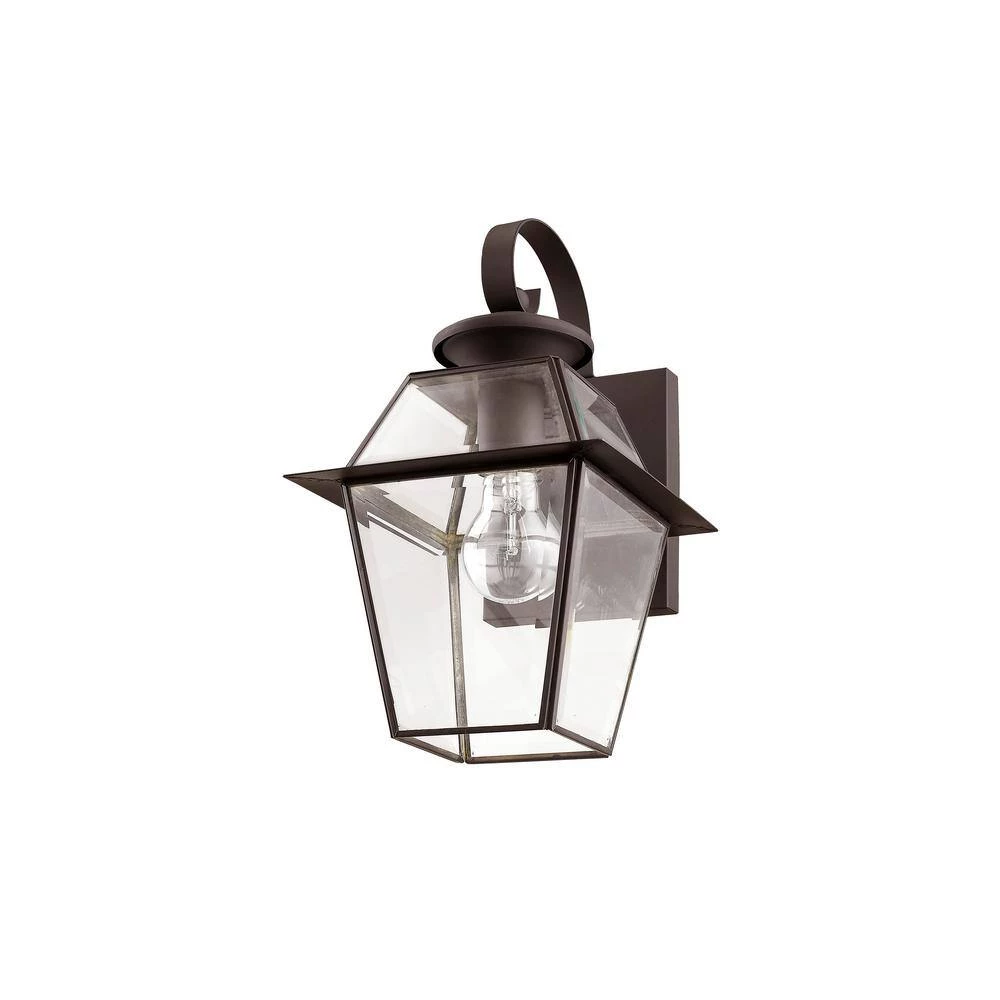 Westover 1 Light Bronze Outdoor Wall Sconce by Livex Lighting 9 Westover 1 Light Bronze Outdoor Wall Sconce by Livex Lighting - Image 9