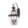Monterey 2 Light Bronze Outdoor Wall Sconce by Livex Lighting