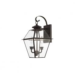 Westover 2 Light Bronze Outdoor Wall Sconce by Livex Lighting -Livex Lighting shop bronze livex lighting outdoor sconces 2281 07 1f 1000