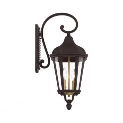 Morgan 2 Light Bronze Outdoor Wall Sconce by Livex Lighting -Livex Lighting shop bronze livex lighting outdoor sconces 76186 07 4f 1000