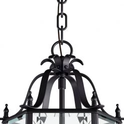 3-Light Bronze Pendant with Clear Beveled Glass Shade by Livex Lighting -Livex Lighting shop bronze livex lighting pendant lights 4403 07 a0 1000