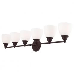 Somerville 6 Light Bronze Bath Vanity by Livex Lighting 19 Somerville 6 Light Bronze Bath Vanity by Livex Lighting -Livex Lighting shop bronze livex lighting vanity lighting 13666 07 1f 1000