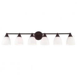 Somerville 6 Light Bronze Bath Vanity by Livex Lighting 18 Somerville 6 Light Bronze Bath Vanity by Livex Lighting -Livex Lighting shop bronze livex lighting vanity lighting 13666 07 4f 1000