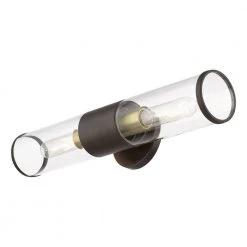 Banca 4.25 in. 2 Light Bronze Wall Sconce by Livex Lighting -Livex Lighting shop bronze livex lighting vanity lighting 17282 07 fa 1000