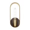 Ravena 5.125 in. Bronze Sconce with Gold and Antique Brass Accents by Livex Lighting