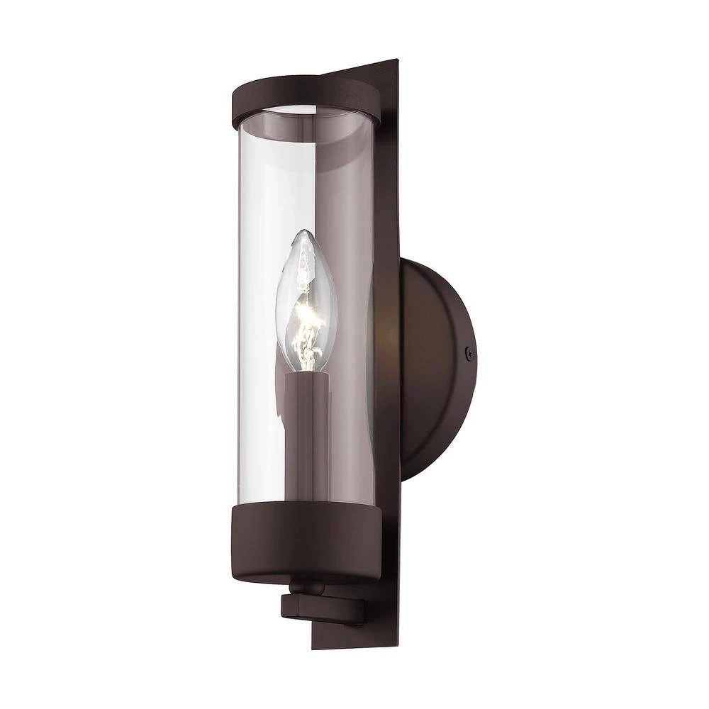 Castleton 1 Light Bronze ADA Wall Sconce by Livex Lighting 6 Castleton 1 Light Bronze ADA Wall Sconce by Livex Lighting - Image 6