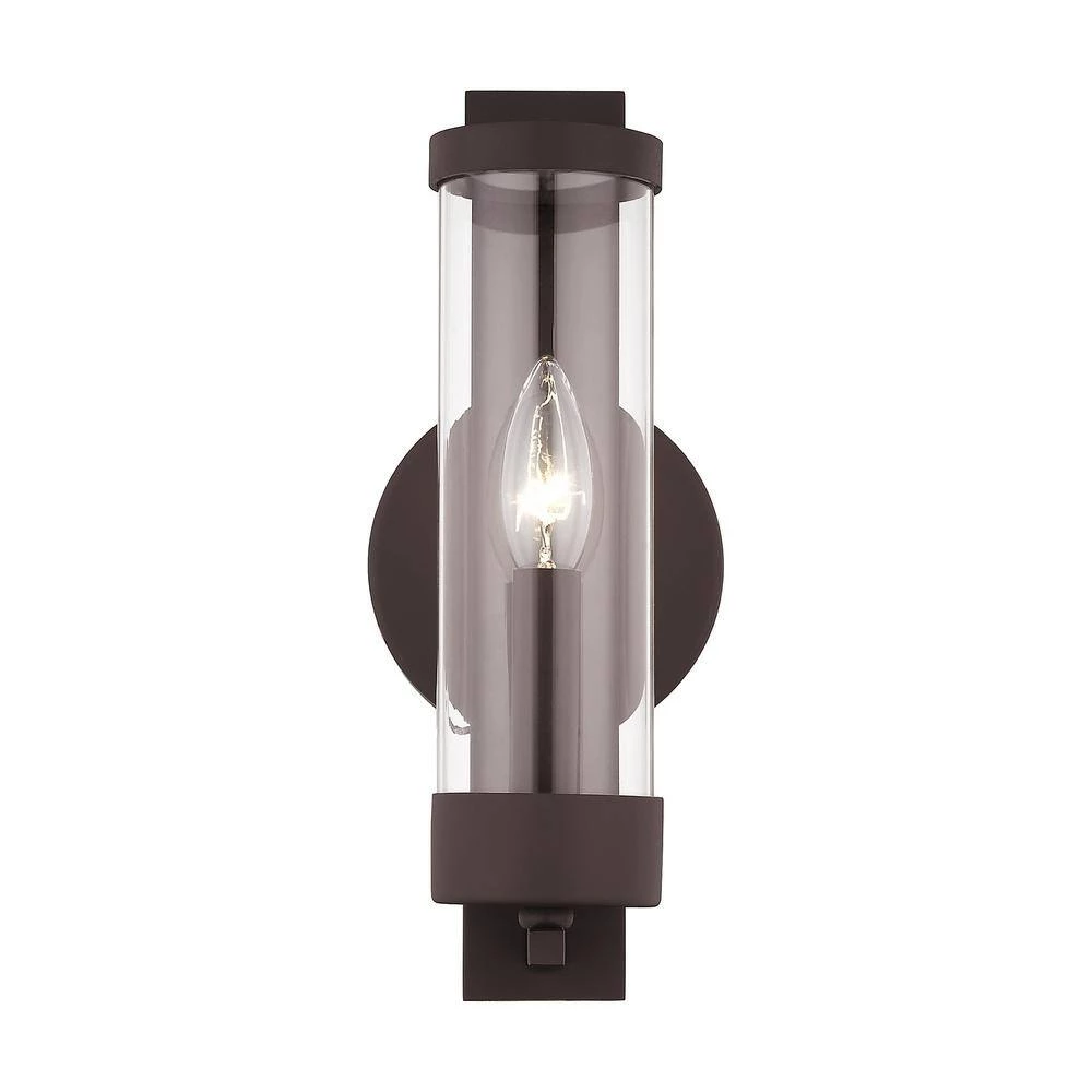 Castleton 1 Light Bronze ADA Wall Sconce by Livex Lighting 7 Castleton 1 Light Bronze ADA Wall Sconce by Livex Lighting - Image 7