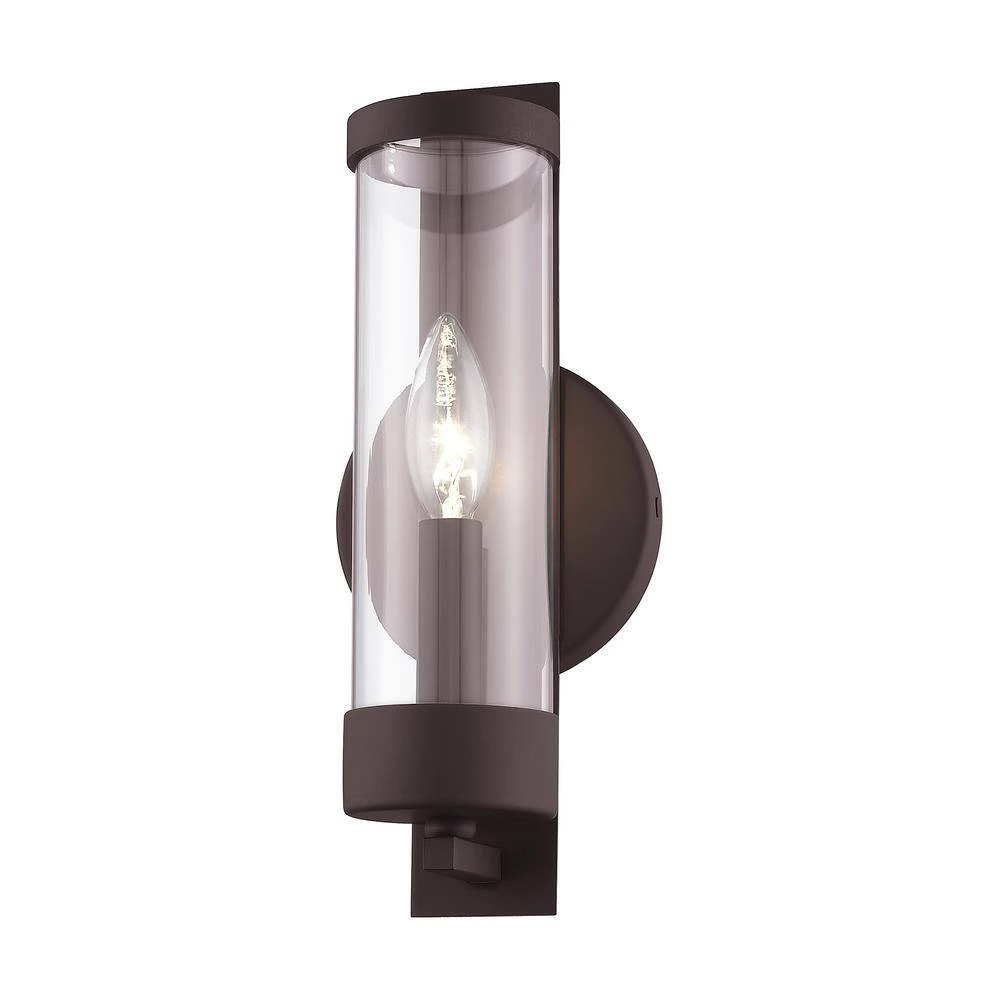 Castleton 1 Light Bronze ADA Wall Sconce by Livex Lighting 5 Castleton 1 Light Bronze ADA Wall Sconce by Livex Lighting - Image 5
