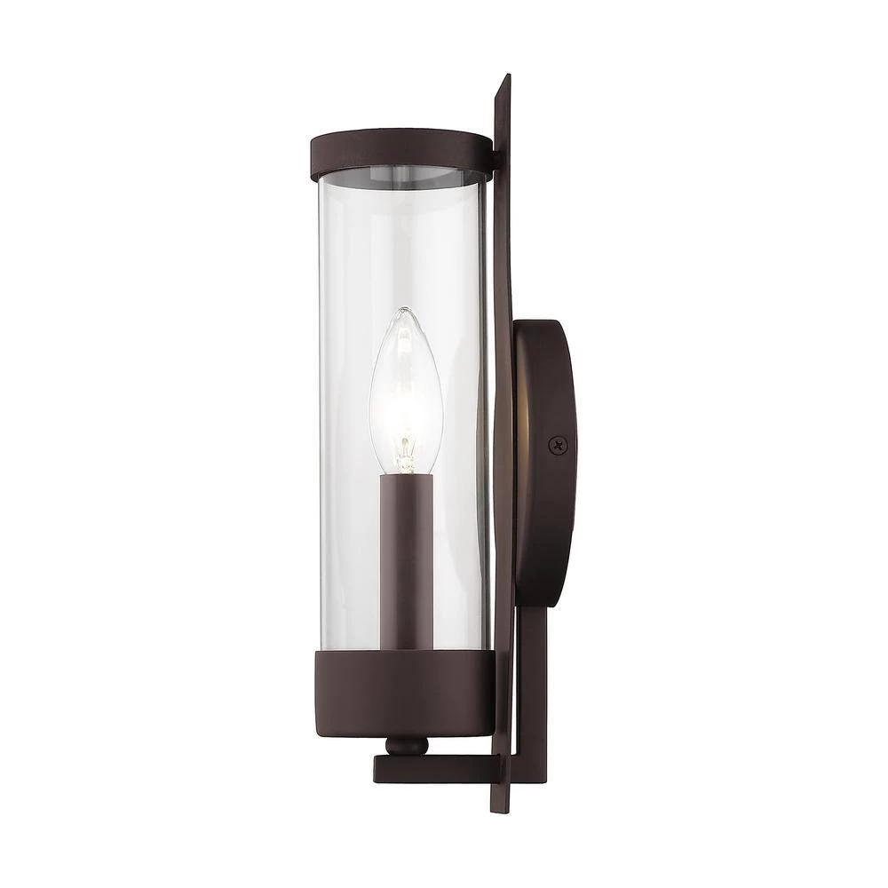 Castleton 1 Light Bronze ADA Wall Sconce by Livex Lighting 9 Castleton 1 Light Bronze ADA Wall Sconce by Livex Lighting - Image 9