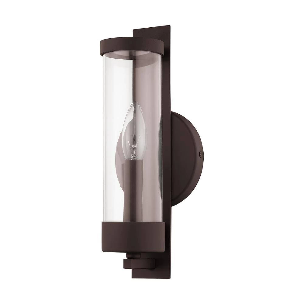 Castleton 1 Light Bronze ADA Wall Sconce by Livex Lighting 4 Castleton 1 Light Bronze ADA Wall Sconce by Livex Lighting - Image 4