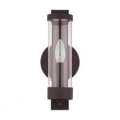 Castleton 1 Light Bronze ADA Wall Sconce by Livex Lighting 17 Castleton 1 Light Bronze ADA Wall Sconce by Livex Lighting -Livex Lighting shop bronze livex lighting wall sconces 10141 07 fa 1000