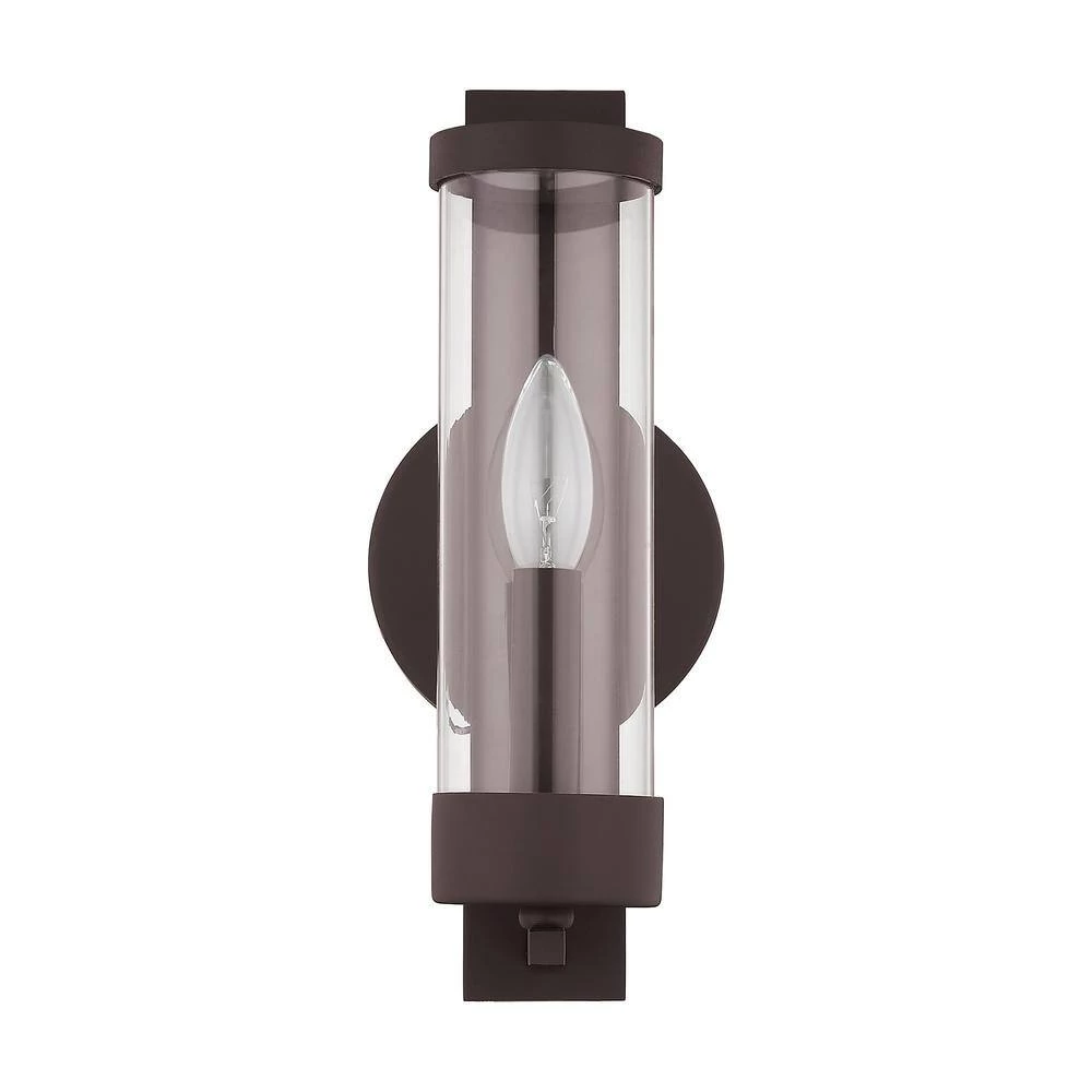 Castleton 1 Light Bronze ADA Wall Sconce by Livex Lighting 8 Castleton 1 Light Bronze ADA Wall Sconce by Livex Lighting - Image 8