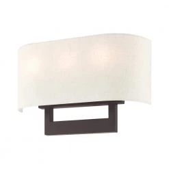 Hayworth 3 Light Bronze ADA Wall Sconce by Livex Lighting 10 Hayworth 3 Light Bronze ADA Wall Sconce by Livex Lighting -Livex Lighting shop bronze livex lighting wall sconces 42422 07 1f 1000