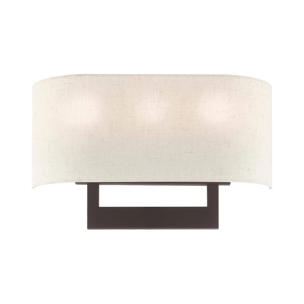 Hayworth 3 Light Bronze ADA Wall Sconce by Livex Lighting 3 Hayworth 3 Light Bronze ADA Wall Sconce by Livex Lighting - Image 3