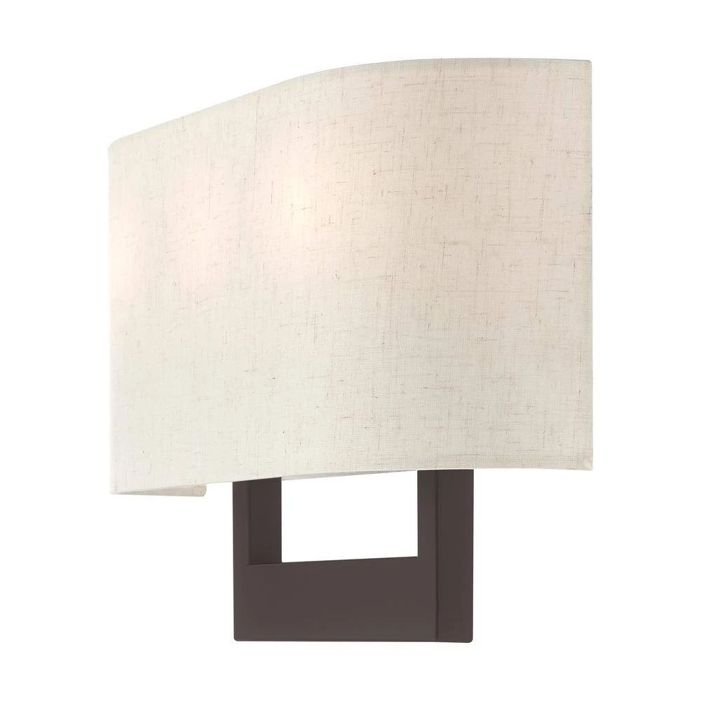 Hayworth 3 Light Bronze ADA Wall Sconce by Livex Lighting 6 Hayworth 3 Light Bronze ADA Wall Sconce by Livex Lighting - Image 6