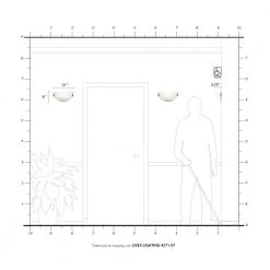 Oasis 1 Light Bronze Wall Sconce by Livex Lighting -Livex Lighting shop bronze livex lighting wall sconces 4271 07 66 1000