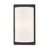 Meridian 1 Light Bronze Wall Sconce by Livex Lighting